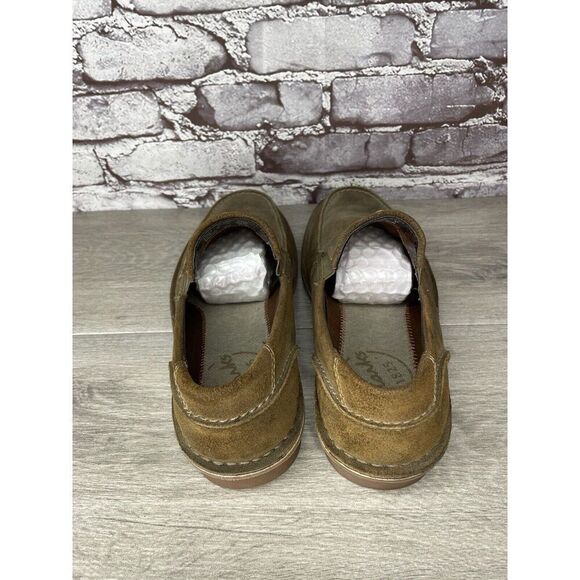 Clarks Est. 1825 Brown Suede Leather Slip On Loafers Shoes Men’s Sz 9.5M US/43EU main image 5